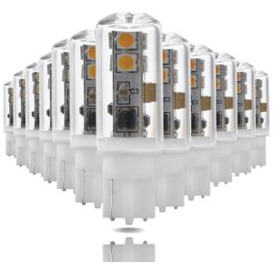 Kichler 12201 Lightning Bulb Professional Series Collection, 2 Watts, 3000K temperatura de cor, tecnologia LED, forma tubular T4 Conector de