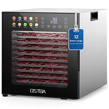 Desidratador de Alimentos OSTBA Prateado