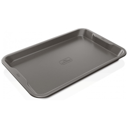 Assadeira Antiaderente 25 x para até 260C no Forno, Ninja B30015, Cinza