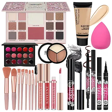 Kit Maquiagem Completo KAVCENT Paleta