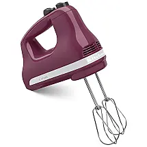 Batedeira de Mão KitchenAid Mixer de Mão Ultra Power de 5 Velocidades, Boysenberry 110V