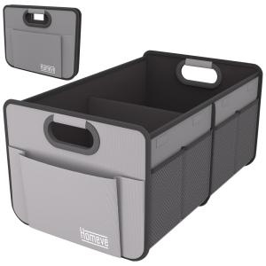 Organizador Veicular Homave Dobrável e Multifuncional, HOMEVE FCTO02, Cinza