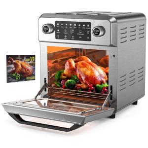 General Forno Elétrico de Bancada 16L 10 em 1 Multifunções com Rotisserie em Aço Inoxidável, 1700W, 110v, GENERIC, Prateado
