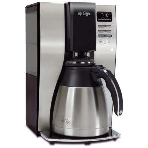 Cafeteira Elétrica Programável, 10 Xícaras, 110v, MR. COFFEE BVMC PSTX91 RB, Preto