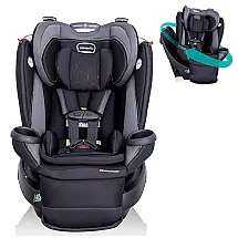Cadeira de Bebê para Carro Evenflo com Base Rotativa Revolve360, Preta