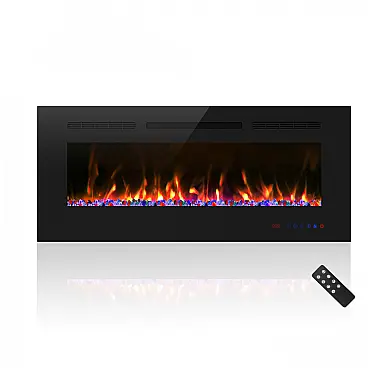 Lareira Elétrica Embutir 45x106cm 1500W