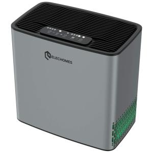 P1801 Purificador de Ar, com Filtro HEPA H13, Área 40 m2, ELECHOMES, Cinza