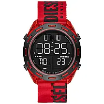 Relógio Masculino Digital Quartzo Automático, DIESEL DZ1984, Preto