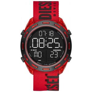Relógio Masculino Digital Quartzo Automático, DIESEL DZ1984, Preto