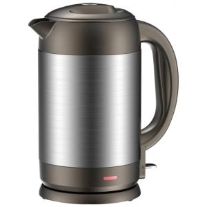 Chaleira Elétrica de Água em Aço Inoxidável com Desligamento Automático e Proteção a Seco, 1800W, XYANZI