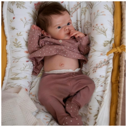 Bebê Recém-Nascido Newborn,Boneca Bebê Reborn Anano de Silicone Macio Corpo Inteiro 45cm Menina Realista Tamanho Recém-Nascido.