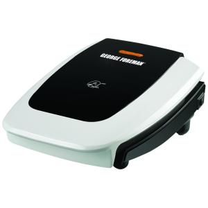 Sanduicheira Antiaderente 2 Fatias, Branca, 110v, GEORGE FOREMAN GR0060W, Branco