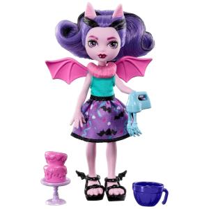MONSTER HIGH Boneca Fangelita para Crianças a partir de 6 anos, MATTEL FCV68, Violeta