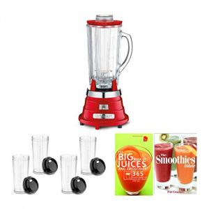 Liquidificador Cuisinart Clássico Com Jarra de Vidro 1,1 Litros 4 Copos de Viagem