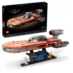 LEGO Star Wars Luke Skywalkers Landspeeder 75341 Collectible Building Display Set for Adult Fans of Star Wars 1,890 Pieces