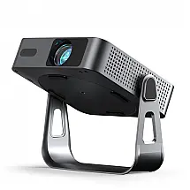 Projetor Smart Mini XuanPad Preto Suporte 4K Nativo 1080P Foco Automático WiFi Bluetooth Suporte 360° Q5