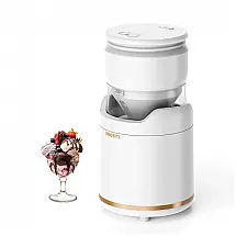 BRIOBITE Máquina de Sorvete Recarregável, Compacta e Silenciosa para 12 Porções - Ideal para Sorbet, Gelato e Iogurte Congelado