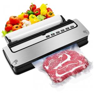 Seladora a Vácuo Automática 6 em 1 para Alimentos Secos e Úmidos, 110V, Danicub, Prata