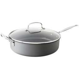 Panela Saute de 3,3L com Revestimento Antiaderente Anodizado, Cuisinart Chef's Classic 633-30HP1, Preto