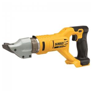 Tesoura de Corte Duplo Elétrica 14 GA com Luz LED, Bateria não Inclusa, DEWALT DCS494B, Amarelo