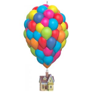 Enfeite de Natal Musical Hallmark Keepsake Disney/Pixar Up, Plástico 8,9x12x8,9 cm