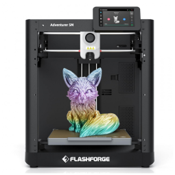 Impressora 3D FLASHFORGE Adventurer 5M com Velocidade Máxima de 600mm/s e Estrutura de Metal Core XY