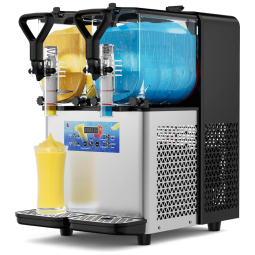 Máquina de Raspadinha 6L, 350W para Casa e Comércio, com Luz LED e Modo de Autolimpeza, Para Bebidas Alcoólicas, Coquetéis e Sucos,Mojgar.