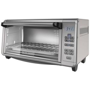 Forno Elétrico de Bancada com Controle Digital, 1500W, Aço Inoxidável, 110v, BLACKDECKER TO3290XSD, Prateado