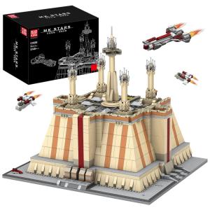 Kit de Construção O Templo Jedi das Guerras Clônicas para Adolescentes e Adultos, Mould King