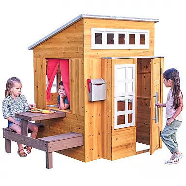 Casinha Infantil de Madeira para