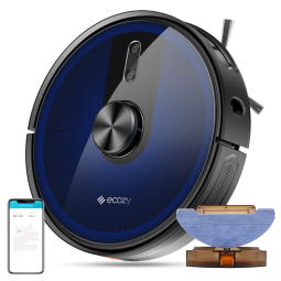Aspirador de Pó Robô com Mapeamento Multinível, 110v, ECOZY RV LD200B, Azul