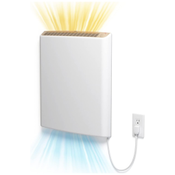 Aquecedor Elétrico de Parede com Proteção de Sensor de Segurança, 110V, Envi LE50, Branco