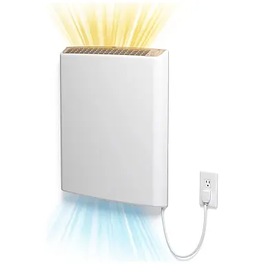 Aquecedor Elétrico de Parede com