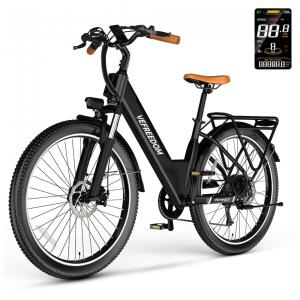 Bicicleta Elétrica Cityrang 2.0, Motor Brushless 1000W Pico, Bateria 48V 720Wh, Autonomia 112 km, Suspensão Ajustável, Freios a Disco