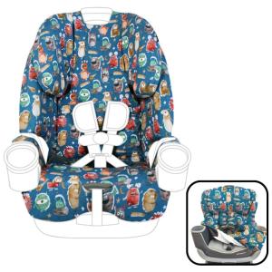 Capa para assento de carro Graco 4ever DLX 4 em 1, UKJE G4E, Azul