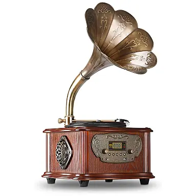 Vitrola Toca Discos Gramofone com