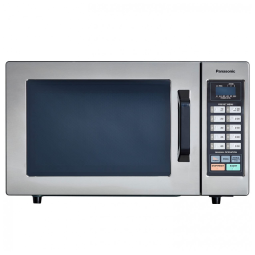 Micro ondas 22 Litros Multifuncional de Aço Inoxidável, 1000W, 110v, PANASONIC NE 1054F, Prateado