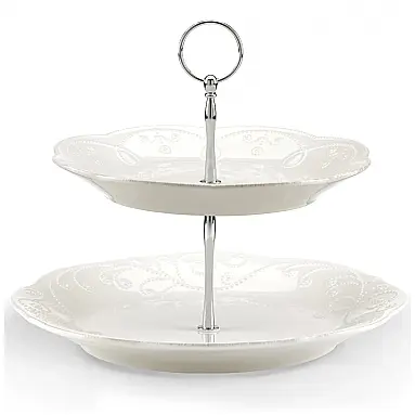 Bandeja de Servir em Porcelana,