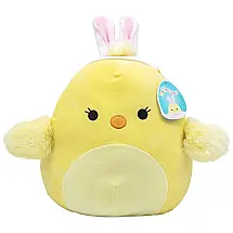 Pelúcia Pintinho Aimme Super Macia para Crianças a partir de 18 meses, SQUISHMALLOW, Amarelo