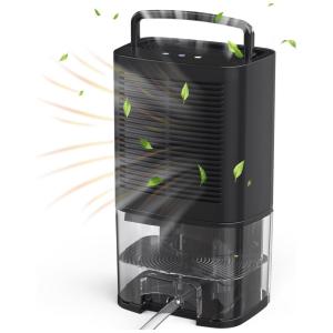 Desumidificador 2000mL com Mangueira de Drenagem, Área 32 m2, LECDURA, Branco