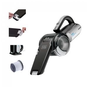 Aspirador de Pó, portátil sem fio, 1400 W, 443 ml, 110 V, preto, BLACKDECKER BDH2000PL, Cinza
