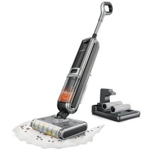 Aspirador de Pó sem Fio com Acessórios e Silencioso, Ideal para Pets, 110V, uwant X100, Prata