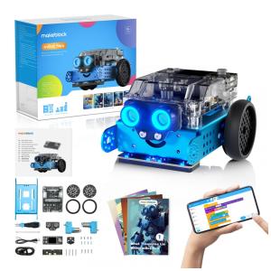 Kit Makeblock de Programação com Scratch – Robô Educacional para Montagem, STEM, Componentes Eletrônicos, Ideal para Crianças a partir de 8