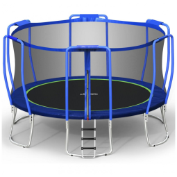 Cama Elástica para Crianças, até 192 kg, Tamanho 4,6 Metros, Zupapa, Azul