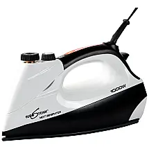 Ferro de Passar a Vapor, com Desligamento Automático, 1000W, 110W, EUROSTEAM 6199, Branco