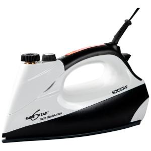 Ferro de Passar a Vapor, com Desligamento Automático, 1000W, 110W, EUROSTEAM 6199, Branco