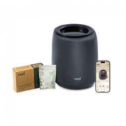 Composteira Elétrica Vego Kitchen 4L Preto 5 Modos App Peso 120V