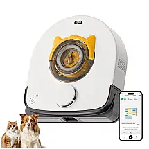 Robô Aspirador UBPET V10 Branco LiDAR 22.000Pa Sucção Antienroscamento