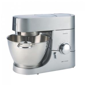 Kenwood Batedeira 5L com 6 Velocidades em Aço Inoxidável, 750W, 110v, DELONGHI KMC011, Prateado