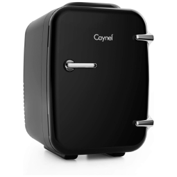 Mini Geladeira para Skincare 4 Litros, 12V, Amarela, 110v, CAYNEL MJ49925, Amarelo